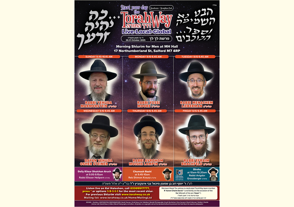 Poster for 26th Oct '25 to 1st Nov '25